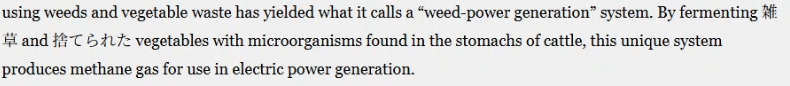 単語や熟語が日本語に置き換わる
